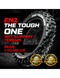Anvelopa spate 140/80-18 Plews Tyres EN1 TOUGH ONE Extreme Super Soft