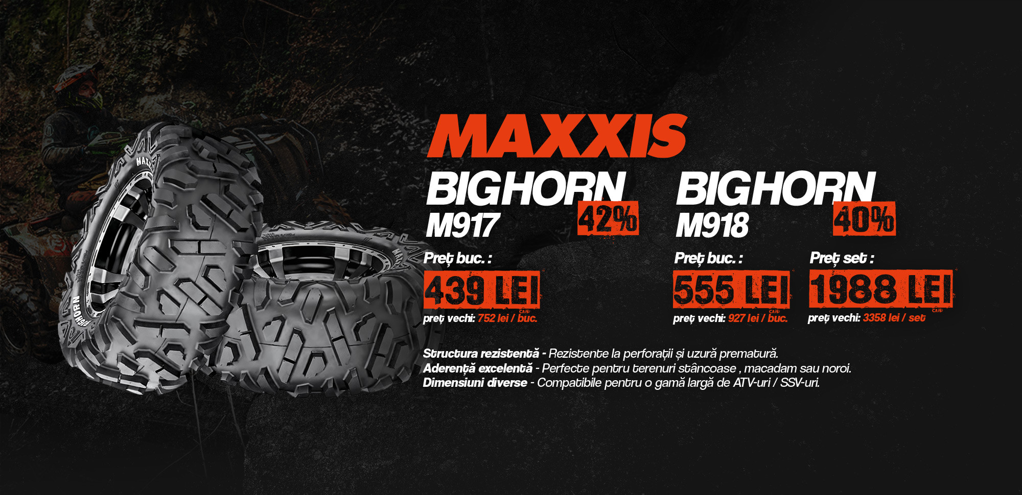 Maxxis BIGHORN M917 / M918